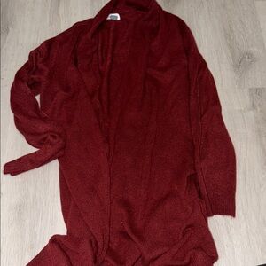 Old Navy long Elegant Red Women's cardigan